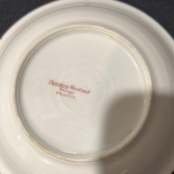 2 Limoges France bowl 5.25” Theodore Haviland - Picture 3 of 6